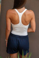Reena Sweatshort - Indigo