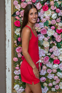 Suki Airweight Bodysuit - Pirate Red