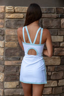 Zephyra Dress - Coastal White