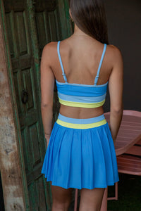 Eva Top - Marina Blues Colorblock