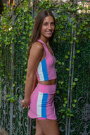 Thora Skirt - Cosmos Colorblock