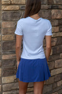 Essential Ladder Stitch Tee - White