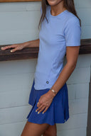 Essential Ladder Stitch Tee - Lavender Sorbet