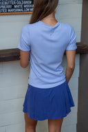 Essential Ladder Stitch Tee - Lavender Sorbet