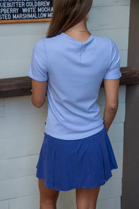 Essential Ladder Stitch Tee - Lavender Sorbet
