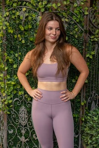Lexi Rigor Bra- Blush/Military