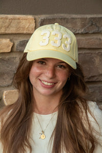 333 Dad Hat- Sunbeam