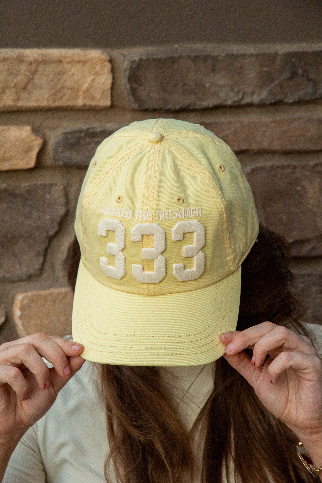 333 Dad Hat- Sunbeam