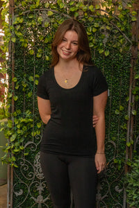 Avery Short Sleeve - Black