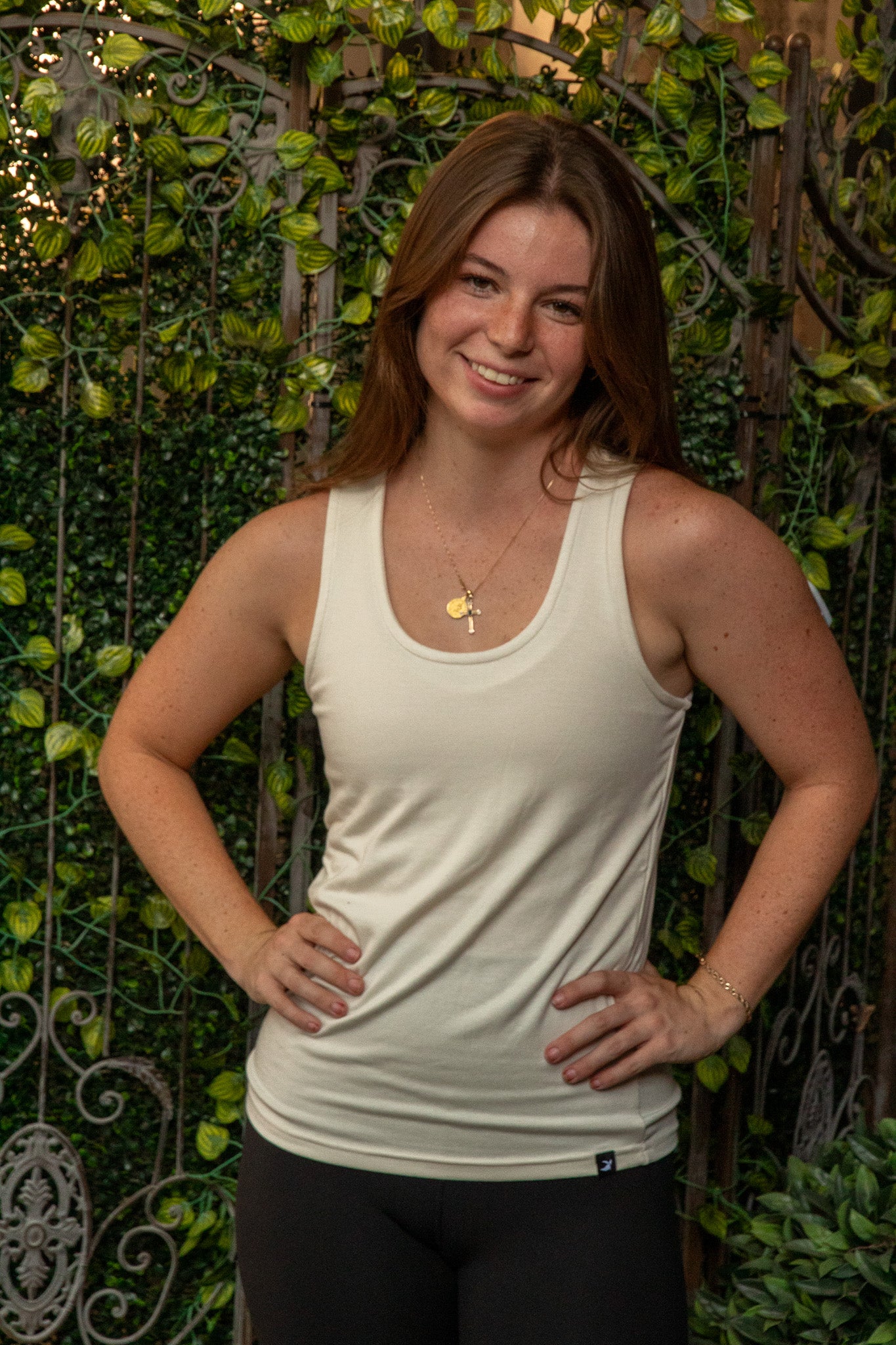 Cassie Tank - Oatmilk