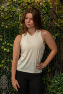 Minimalist Muscle Tank - Oatmilk