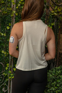 Minimalist Muscle Tank - Oatmilk