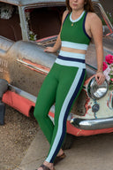 Mariella Legging- Ivy Colorblock