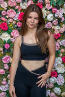 Rae Ankle Legging - Black/Malt