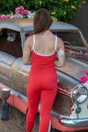 Elly Seamless Legging - Red