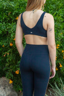 Airweight Scoop Back Bra - Indigo