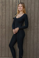 Chloe Airweight Jumpsuit - Black