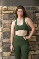 Scarlett Ankle Legging - Fern
