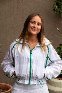Casen Jacket - Courtside White