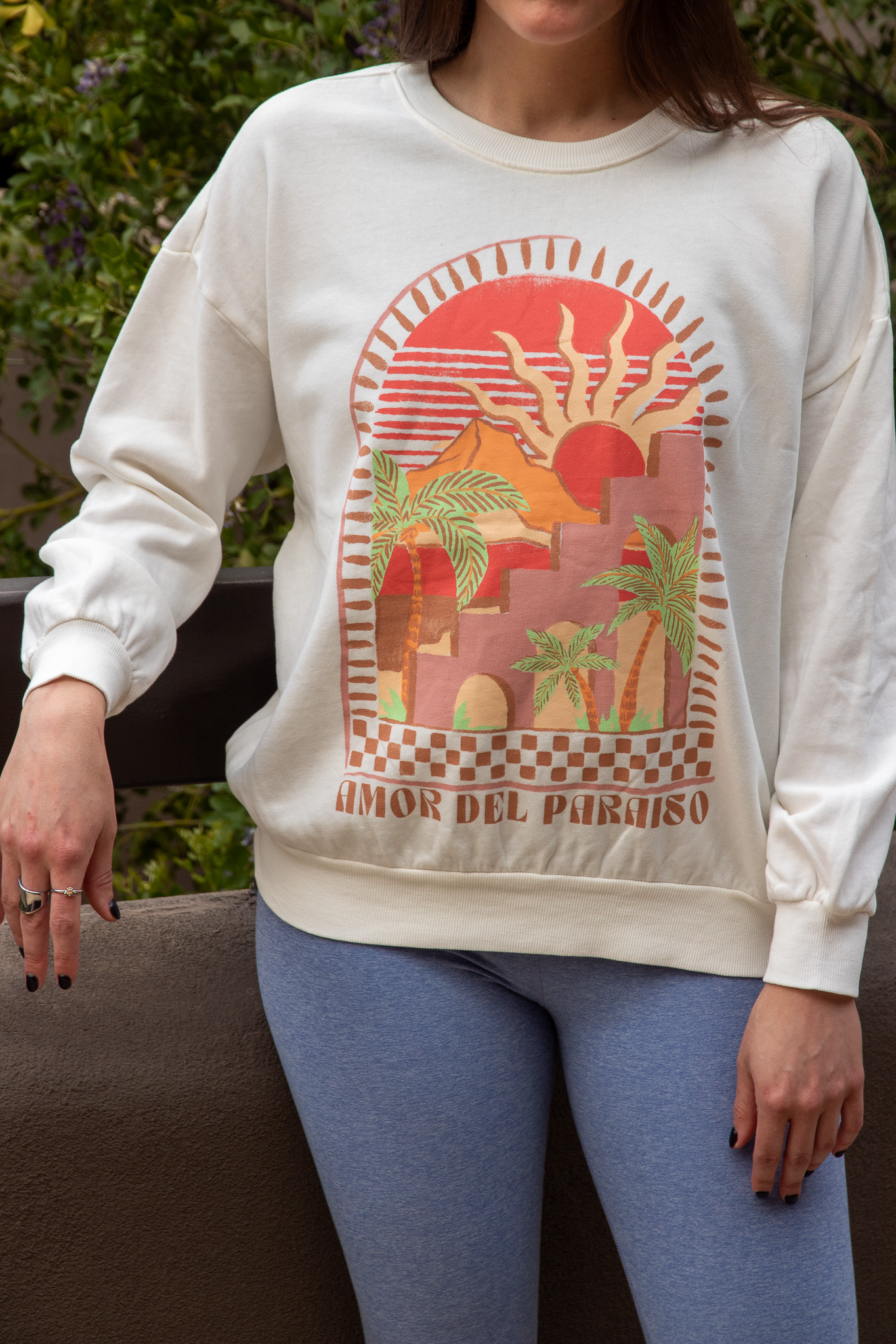Paraiso Sunday Sweatshirt - Sea Salt