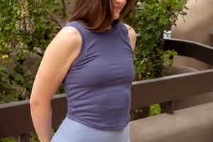 Layer Up Rib Tank - Worn Blue