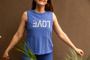 Love Bowery Tank - Periwinkle