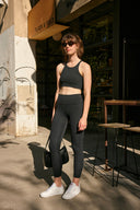 Jenn 7/8 Leggings- Black/Lemon