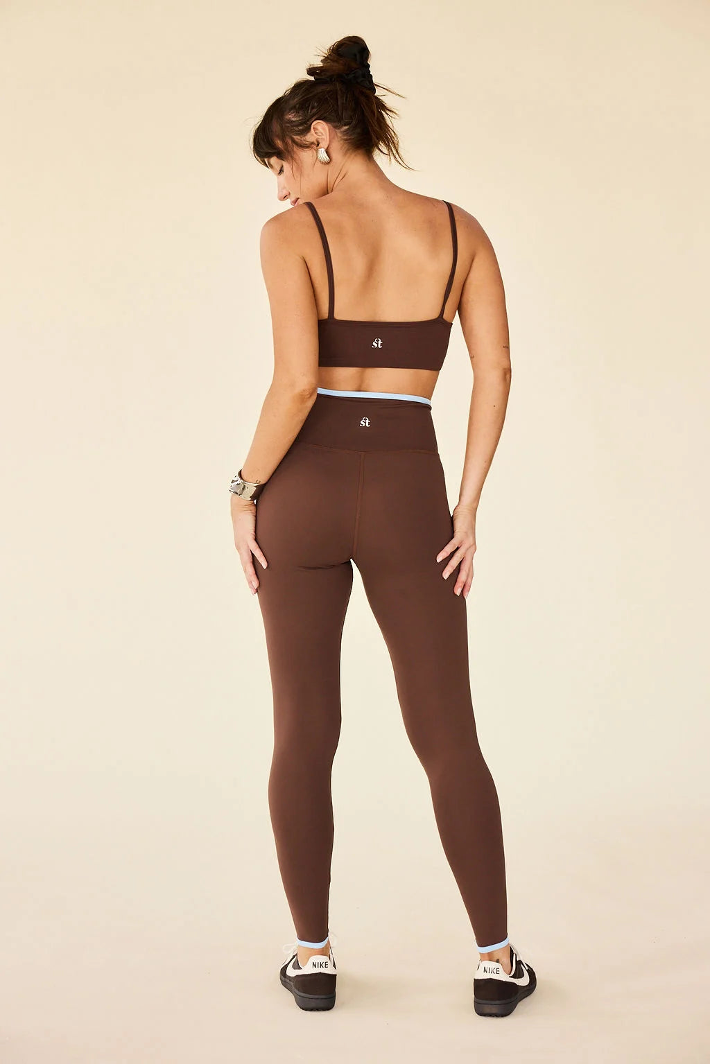 Rae Ankle Legging- Coco