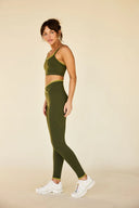 Rae Ankle Legging- Basil
