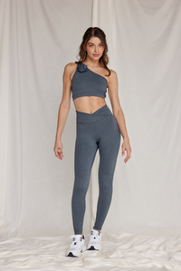 Stevie Ankle Leggings - Dark Denim