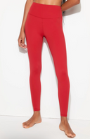 Lotus 7/8 Legging - Red Heart