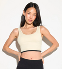 Love Longline Bra - Canvas