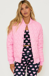 Flight Jacket Prism - Pink Heart