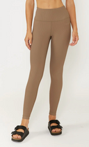 Nancy Ribbed Legging - Oyster