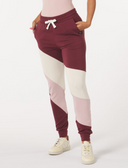 Asymetric Halfway Jogger - Adobe Rose / Chestnut / Oatmilk