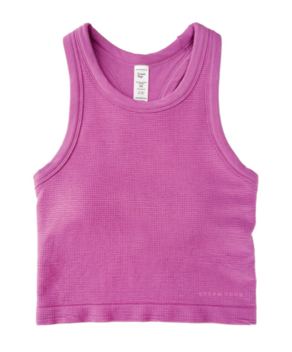 Mia High Neck Bra Tank - Orchid