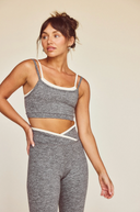 Rhodes Bra - Heather Grey / Shell