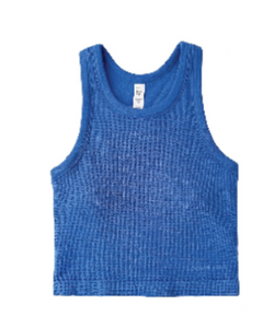 Mia Bra Tank - Sapphire Blue