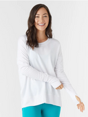 Lounge Long Sleeve - White