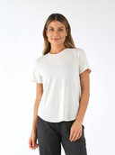 Evolve Tee - Oatmilk