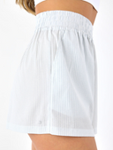 Sydney Short - Ash Grey / White Stripe