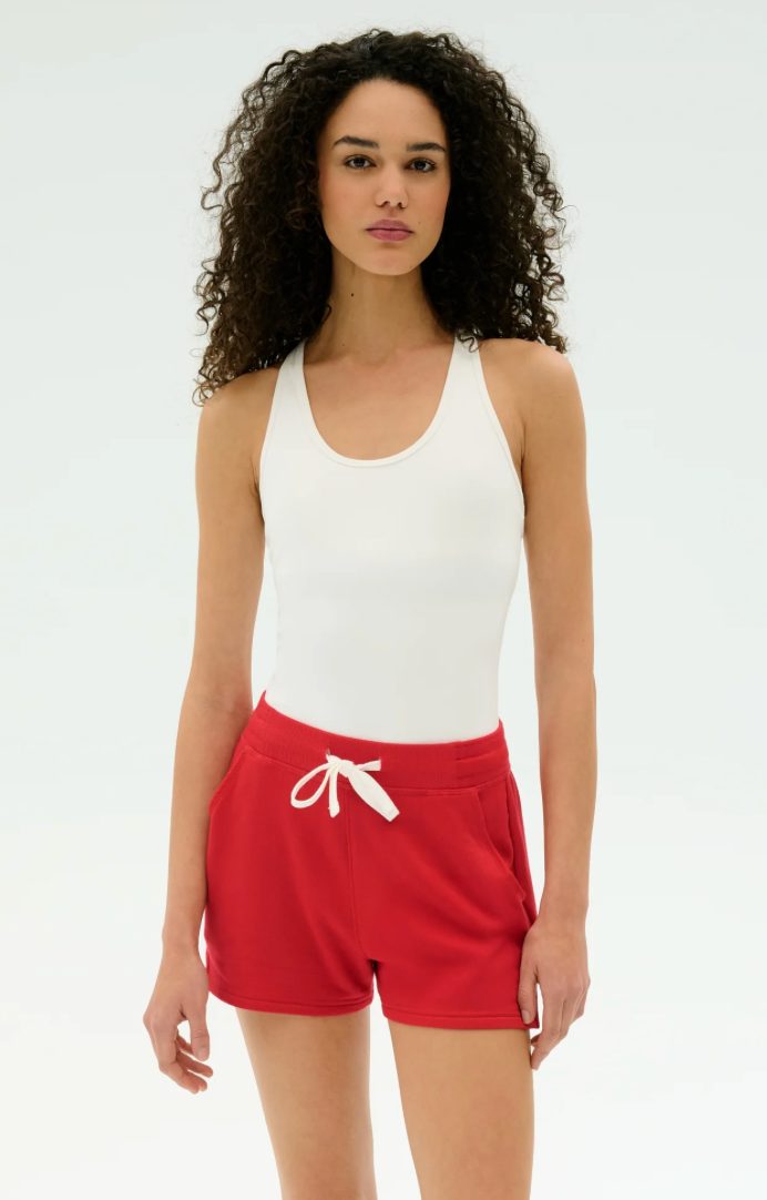 Reena Sweatshort - Pirate Red