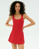 Martina Rigor Dress - Pirate Red
