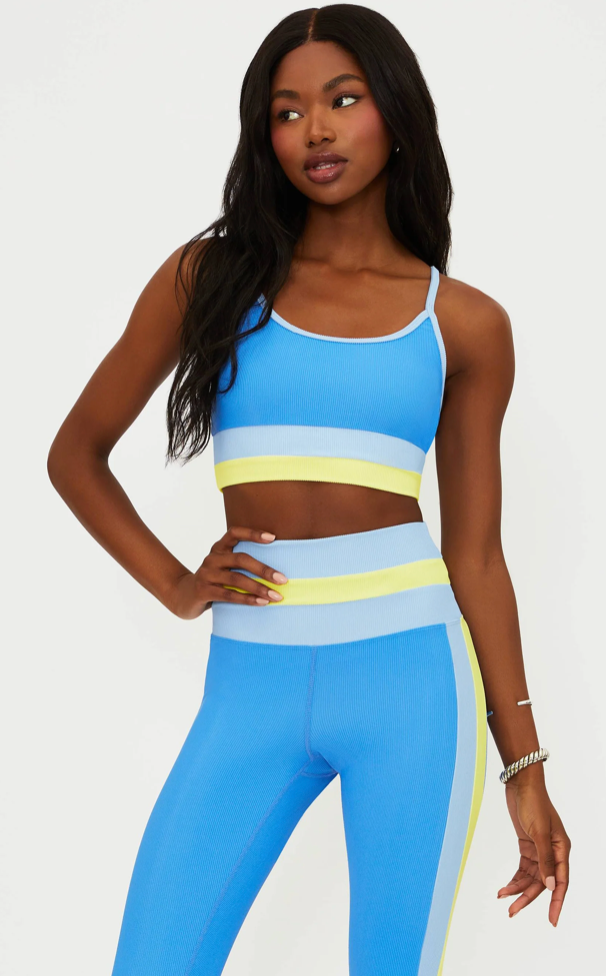 Eva Top - Marina Blues Colorblock