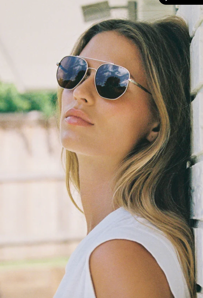 Highway Sunglasses - Gold Brown Polarized