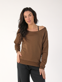 Lounge Off Shoulder- Chocolate