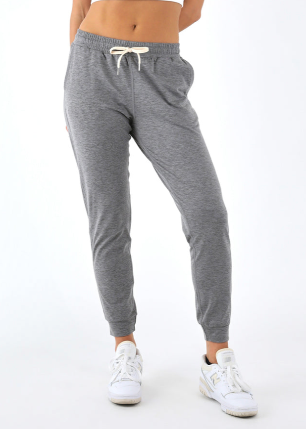 Serene Jogger - Ash Grey Marble