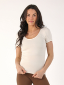 Avery Short Sleeve - Oatmilk