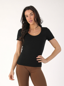 Avery Short Sleeve - Black