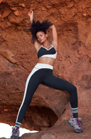 Nirvana Skye Legging - Black / Canvas
